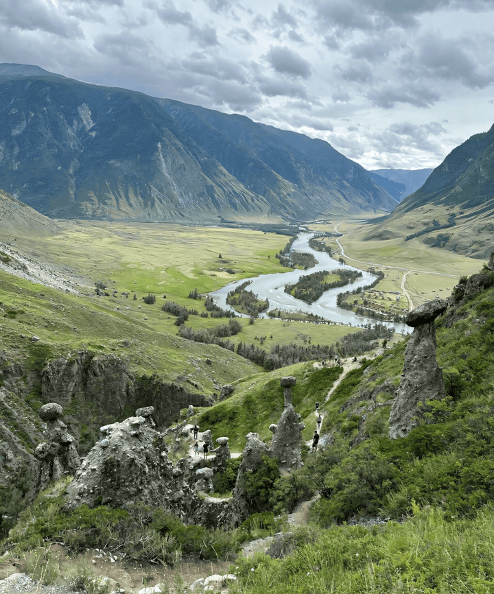 Вид на реку Чулышман