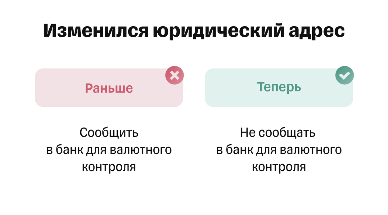 Нужно ли обращаться в банк при смене юридического адреса