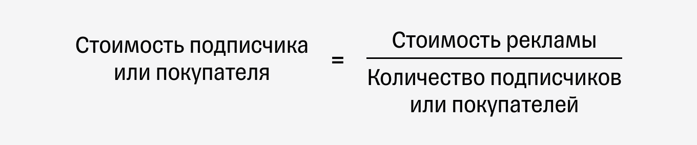 Как посчитать стоимость подписчика в Телеграм: формула