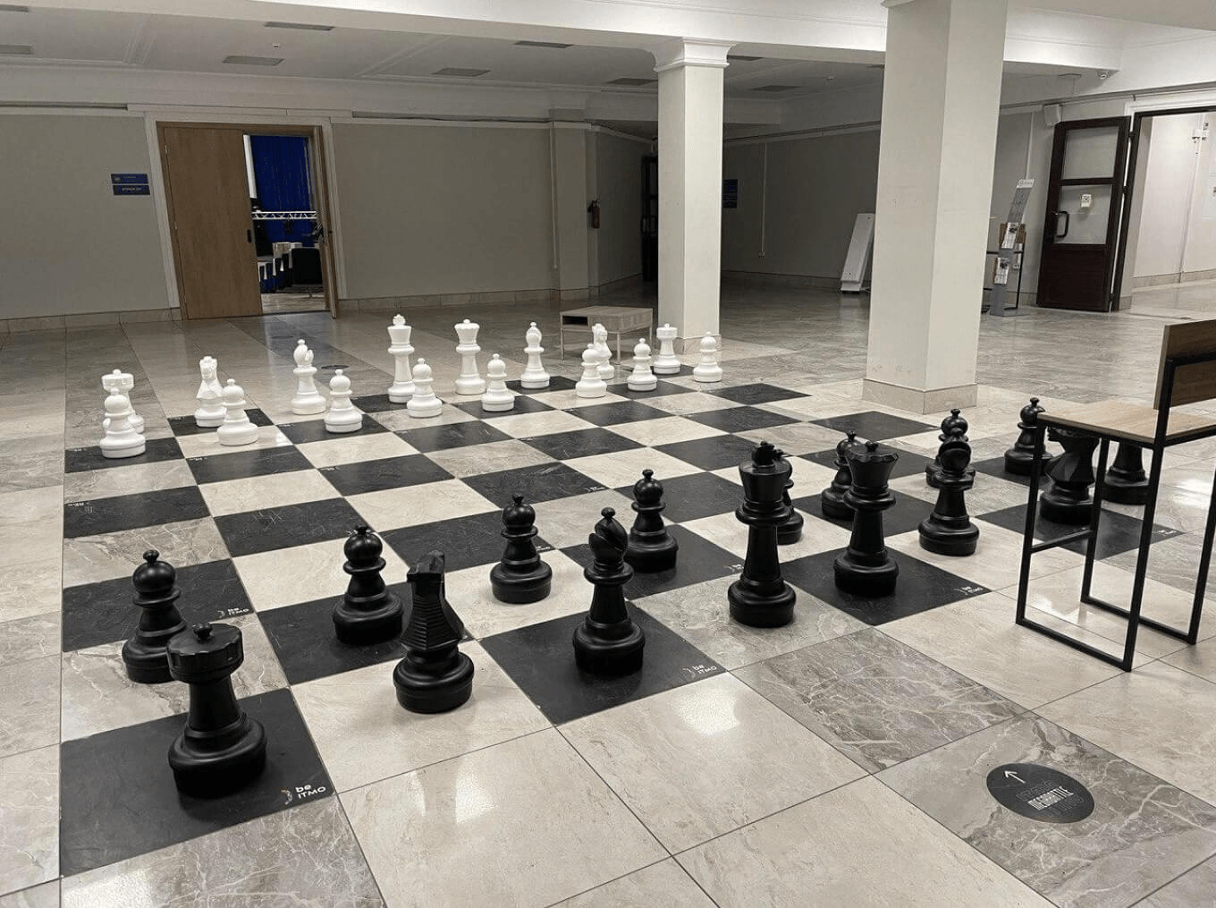 Шахматы на втором этаже в ИТМО