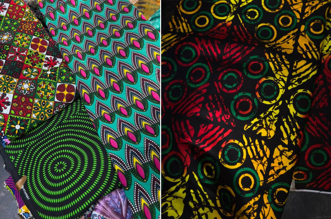 Африканские ткани в Нигерии