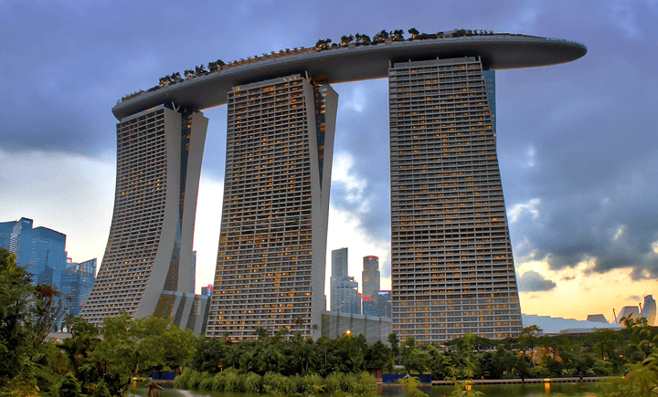 Marina Bay Sands в Сингапуре