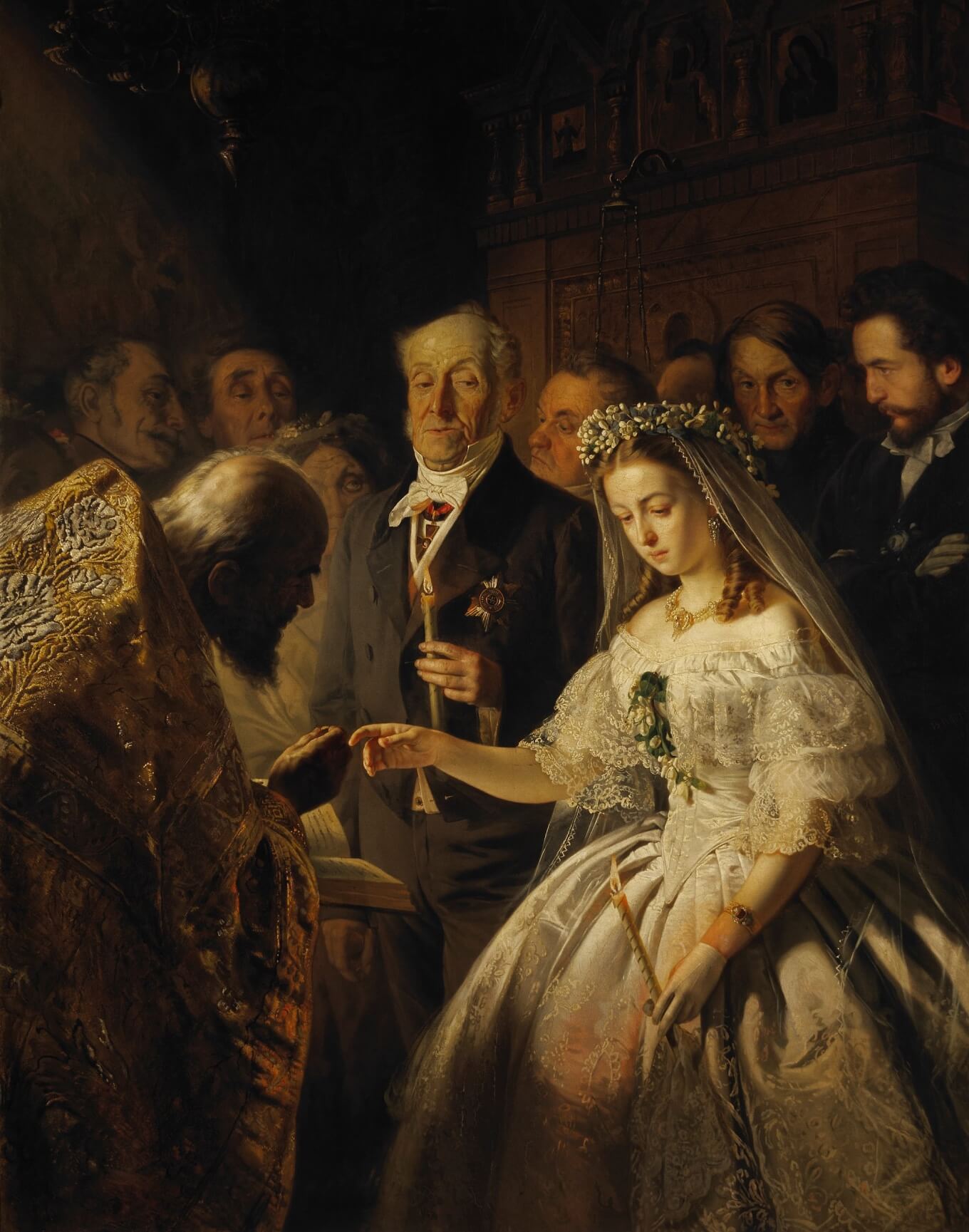 Картина Пукирева «Неравный брак»