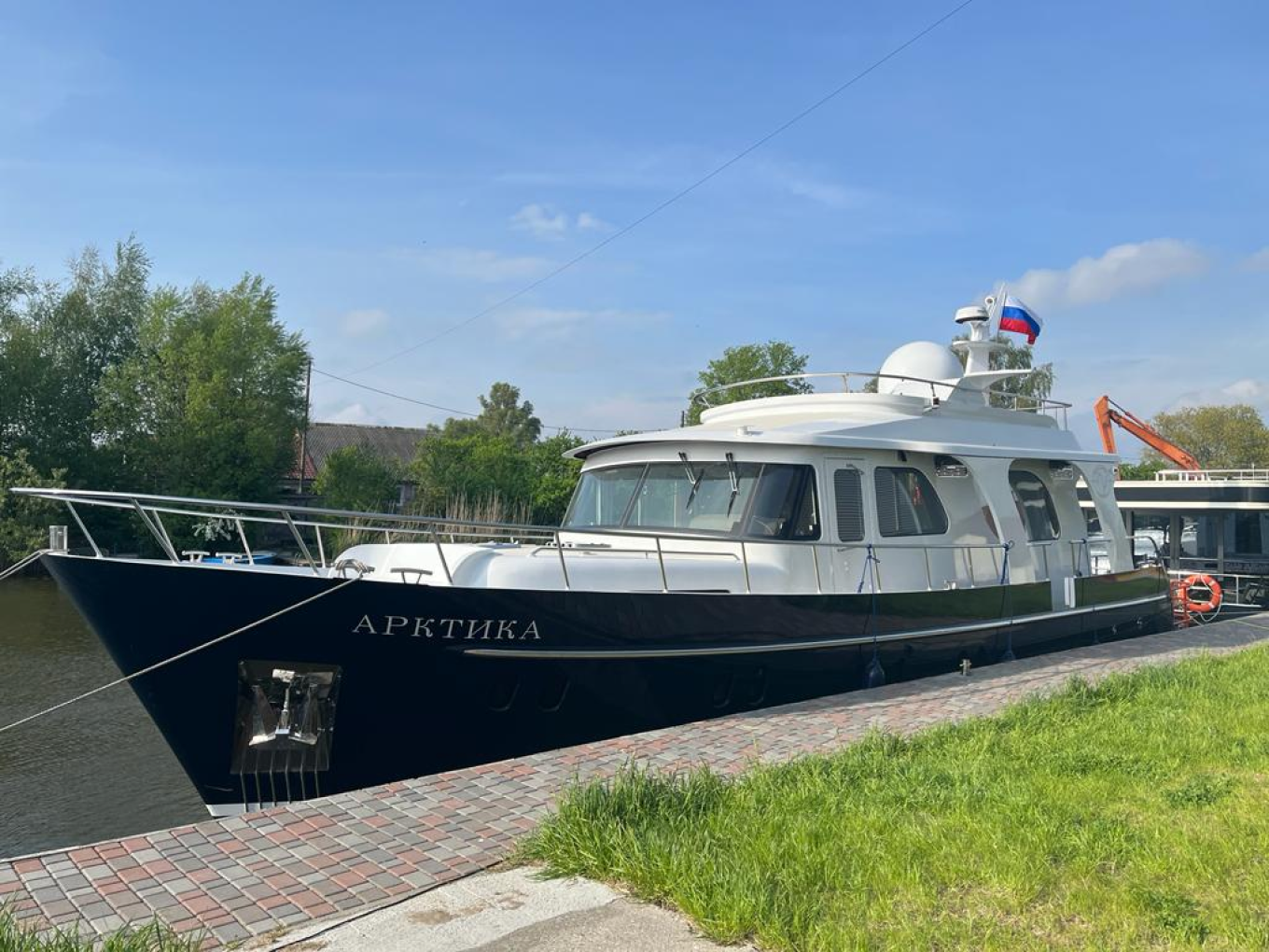Яхта, сделанная в Голландии