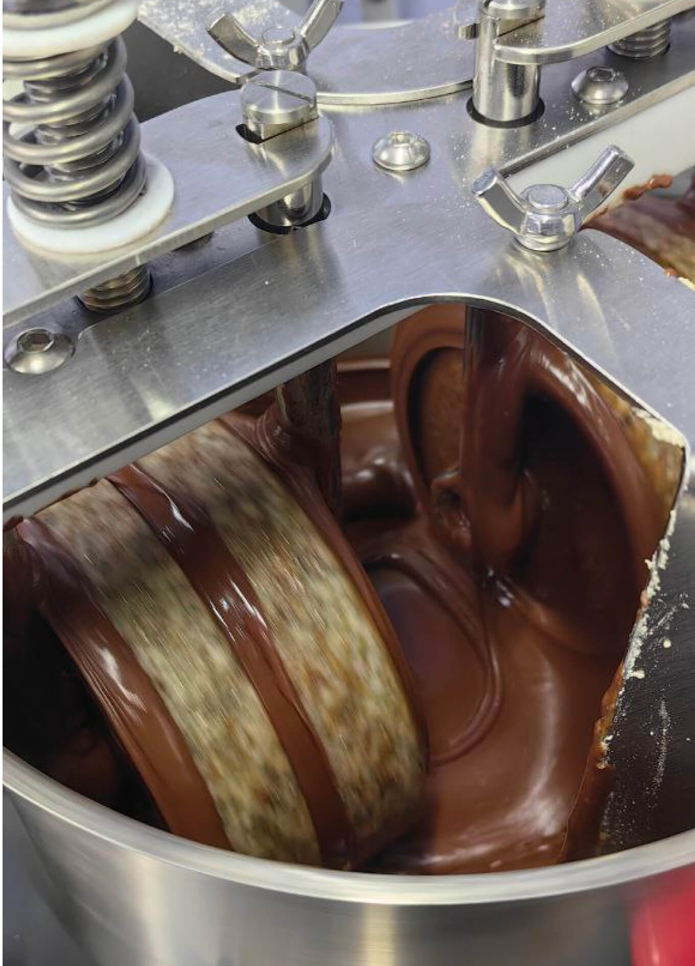 Фотографии с производства шоколада