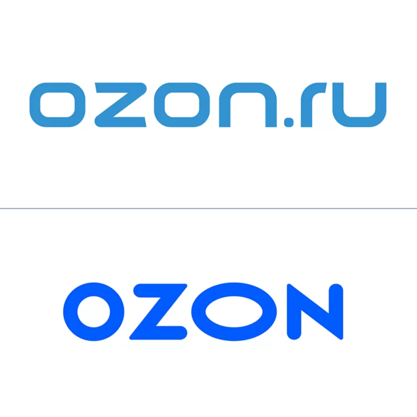 Изменение логотипа маркетплейса Ozon