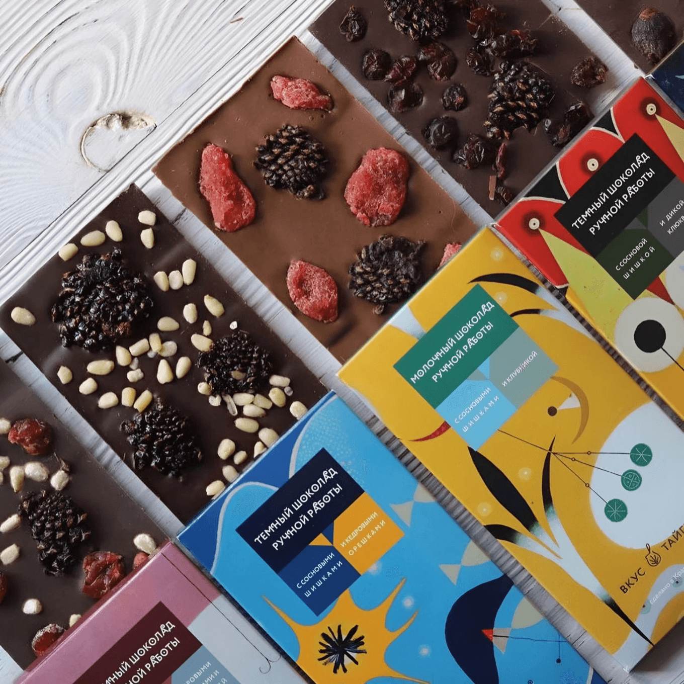 Дизайн шоколадных упаковок от Андрея Исаенкова